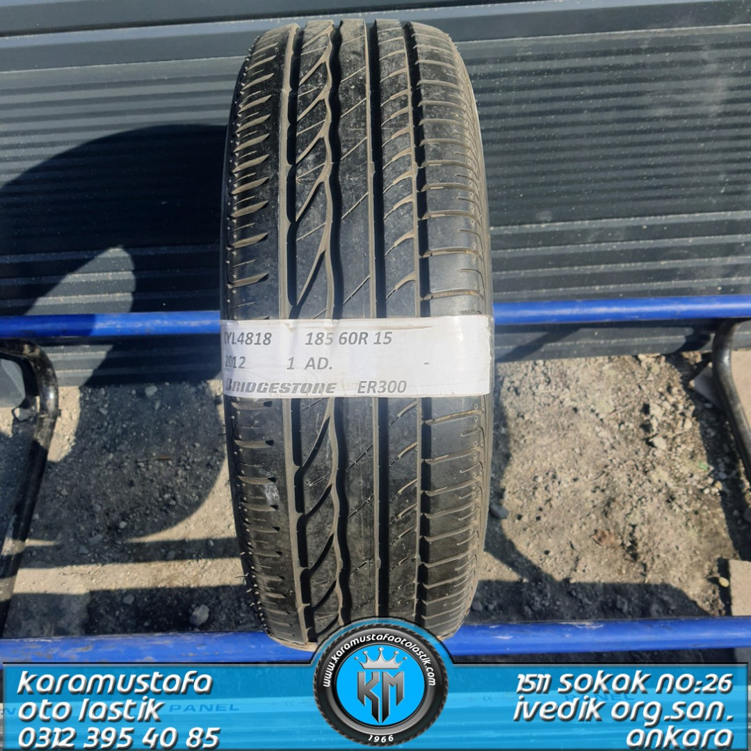 185 60 R 15 BRIDGESTONE ER300 84H * 2012 * 1 ADET * CYL4818 185 60 R 15 BRIDGESTONE ER300 84H * 2012 * 1 ADET * CYL4818