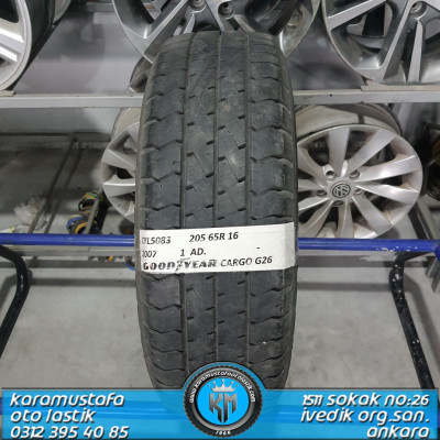 205 65 R 16 GOODYEAR CARGO G26 109T * 2007 * 1 ADET * CYL5083 205 65 R 16 GOODYEAR CARGO G26 109T * 2007 * 1 ADET * CYL5083