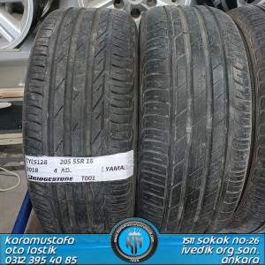 205 55 R 16 BRIDGESTONE T001 91V * 2018 * 4 ADET * CYL5128 205 55 R 16 BRIDGESTONE T001 91V * 2018 * 4 ADET * CYL5128