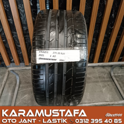 275 35 R 20 BRDIGESTONE S001 RFT 102Y * 2021 * 1 ADET * CYL5295 **