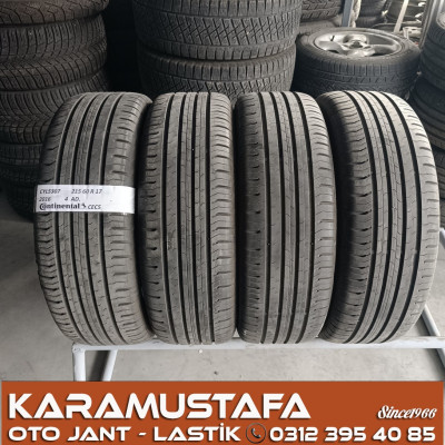 215 60 R 17 CONTINENTAL CEC5 96H * 2015 * 4 ADET * CYL5307 */*
