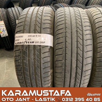 195 60 R 15 GOODYEAR EFP * 2022 * 2 ADET * CYL5430 */*