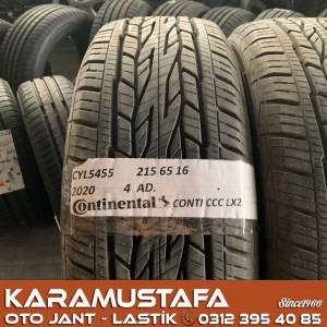 215 65 R 16 CONTINENTAL CCLX2 98H * 2020 * 4 ADET * CYL5455 */*