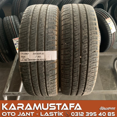 235 65 R 16 MICHELIN AGILIS 115R * 2016 * 2 ADET * CYL5467 **