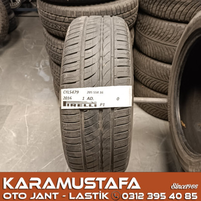 205 55 R 16 PIRELLI P1 91H * 2016 * 1 ADET * CYL5479 **