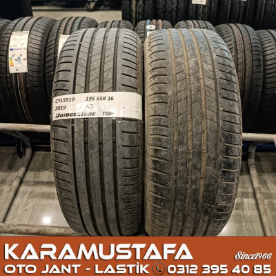 195 55 R 16 BRIDGESTONE T005 87H * 2019 * 2 ADET * CYL5519 */*