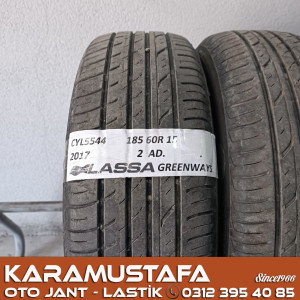 185 60 R 15 LASSA GREENWAYS 88H * 2017 * 1 ADET * CYL5544 185 60 R 15 LASSA GREENWAYS 88H * 2017 * 1 ADET * CYL5544