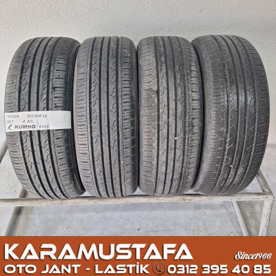 205 60 R 16 KUMHO KH25 92H * 2017 * 4 ADET * CYL5566 */* 205 60 R 16 KUMHO KH25 92H * 2017 * 4 ADET * CYL5566 */*