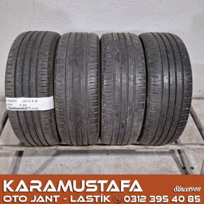 195 55 R 16 CONTINENTAL CEC5 87H * 2016 * 4 ADET * CYL5572 */*