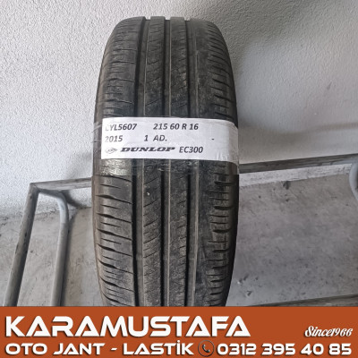 215 60 R 16 DUNLOP ER300 95V * 2015 * 1 ADET * CYL5607