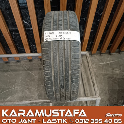 195 55 R 16 CONTINENTAL CEC5 87H * 2014 * 1 ADET * CYL5809 **