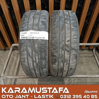 205 55 R 16 GOODYEAR EGP 91V * 2019 * 2 ADET * CYL5895 */*