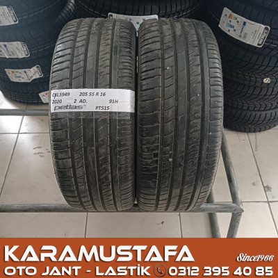 205 55 R 16 PETLAS PT515 91H * 2020 * 2 ADET * CYL5949 */*