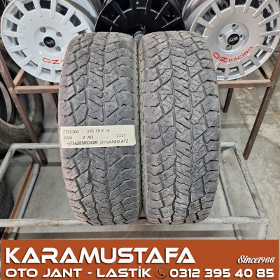 245 70 R 16 HANKOOK DYNAPRO AT2 111T * 2020* 2 ADET * CYL6160
