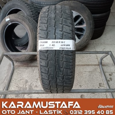 215 65 R 16 PETLAS PT825 107R * 2018 * 1 ADET * CYL6308