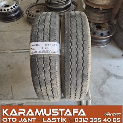 155 R 13 LASSA LCR 90R * 2012 * 2 ADET * CYL6315