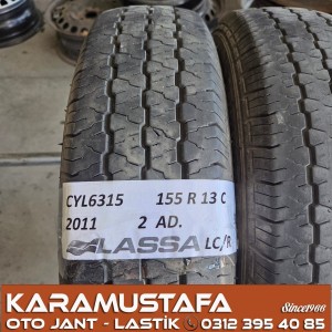 155 R 13 LASSA LCR 90R * 2012 * 2 ADET * CYL6315