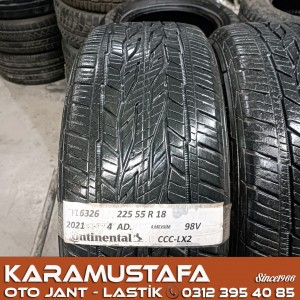 225 55 R 18 CONTINENTAL CCC LX2 98V * 2021 * 4 ADET * CYL6326