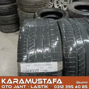 245 45 R 20 - 275 40 R 20 PIRELLI PZERO 105Y * 2024 * 4 ADET * CYL6334