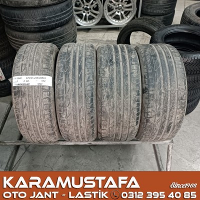 225 45 R 18 / 245 40 R 18 BRIDGESTONE S001 RFT 97V * 2022 * 4 ADET * CYL6340 ** 