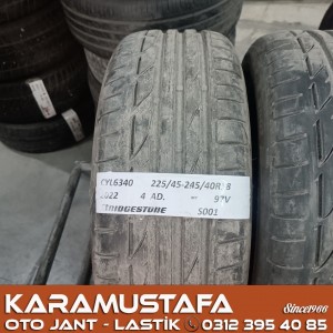 225 45 R 18 / 245 40 R 18 BRIDGESTONE S001 RFT 97V * 2022 * 4 ADET * CKL6340 225 45 R 18 / 245 40 R 18 BRIDGESTONE S001 RFT 97V * 2022 * 4 ADET * CKL6340