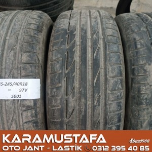 225 45 R 18 / 245 40 R 18 BRIDGESTONE S001 RFT 97V * 2022 * 4 ADET * CKL6340 225 45 R 18 / 245 40 R 18 BRIDGESTONE S001 RFT 97V * 2022 * 4 ADET * CKL6340