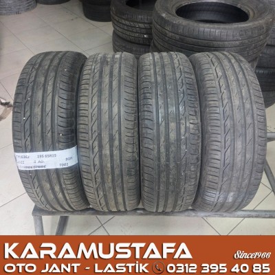 195 65 R 15 BRIDGESTONE T001 91H * 2021/07 * 4 ADET * CYL6362 */*