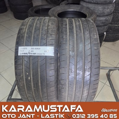265 45 R 20 GOODYEAR EAGLE F1 104Y * 2017 * 2 ADET * CYL6371 */*