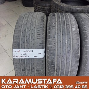 205 65 R 15 CONTINENTAL EC6 94H * 2019 * 4 ADET * CYL6381 */*
