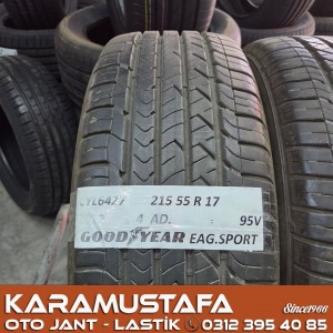 215 55 R 17 GOODYEAR EAGSP 95V * 2022 * 4 ADET * CYL6427 */* 215 55 R 17 GOODYEAR EAGSP 95V * 2022 * 4 ADET * CYL6427 */*
