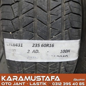 235 60 R 16 RIKEN 4*4 ROAD 100H * 2020 * 2 ADET * CYL6431 */*