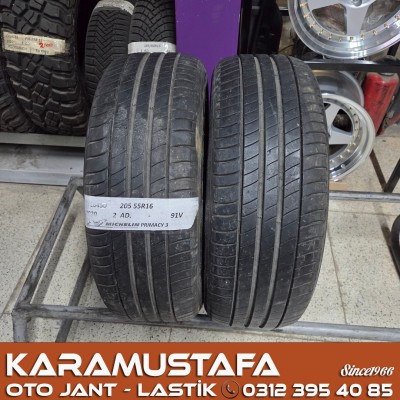 205 55 R 16 MICHELIN PRIMACY3 91V * 2020 * 2  ADET * CYL6450 */*