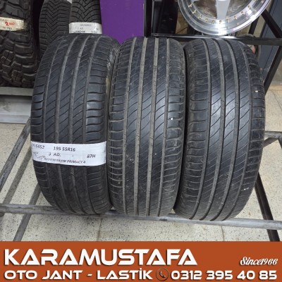 195 55 R 16 MICHELIN PRIMACY4 87H * 2020 * 3 ADET * CYL6452 */* 195 55 R 16 MICHELIN PRIMACY4 87H * 2020 * 3 ADET * CYL6452 */*