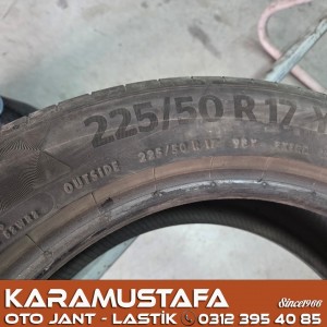 225 50 R 17 CONTINETAL PC6 98Y * 2022 * 1 ADET * CYL6489 */*