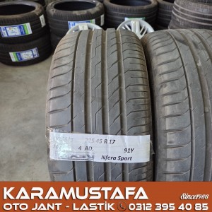 225 45 R 17 NEXEN NFERA SPORT  91Y * 2022 * 4 ADET * CYL6585 */*