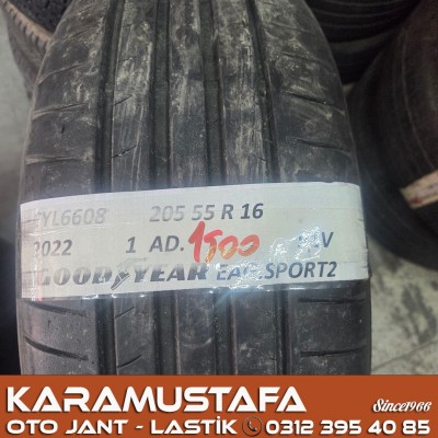 205 55 R 16 GOODYEAR ES2 91V * 2022 * 1 ADET * CYL6608 */*
