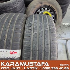 205 55 R 16 BARUM BRAVUS3 91V * 2017 * 2 ADET * CYL6646
