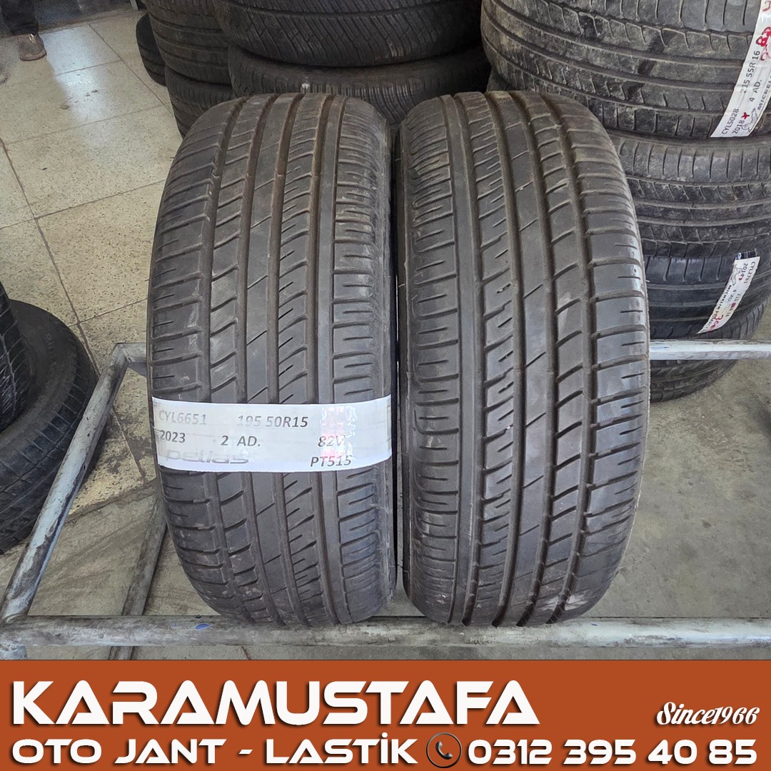 195 50 R 15 PETLAS PT515 82V * 2023 * 2 ADET * CYL6651 */* 195 50 R 15 PETLAS PT515 82V * 2023 * 2 ADET * CYL6651 */*