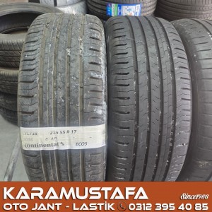 215 55 R 17 CONTINENTAL ECO5 95V * 2016 * 4 ADET * CYL738 */*